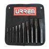 Juego de 10 cinceles 1/4 in-1 in Urrea