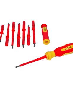 Juego destornilladores ptas intercambiabl 1000V 10 pza Urrea