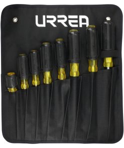 Juego de destornilladores con mango cushion grip, combinados , 8 piezas en caja de cartón