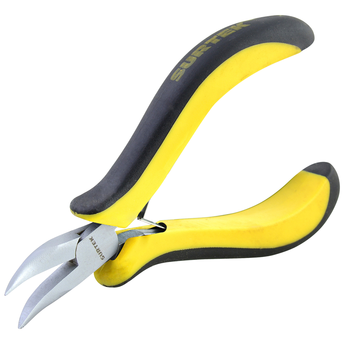Mini pinza punta curva 4-3/4 in Surtek