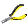 Mini pinza punta plana 4-3/4 in Surtek