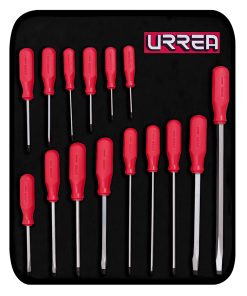 Juego de 15 destornilladores serie R combinado Urrea