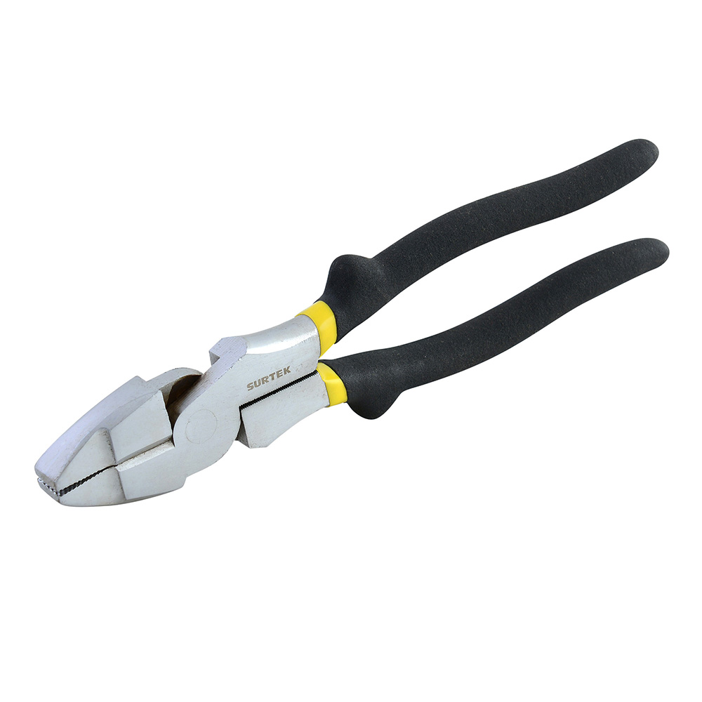 Pinza para electricista 9 in reforzada Surtek