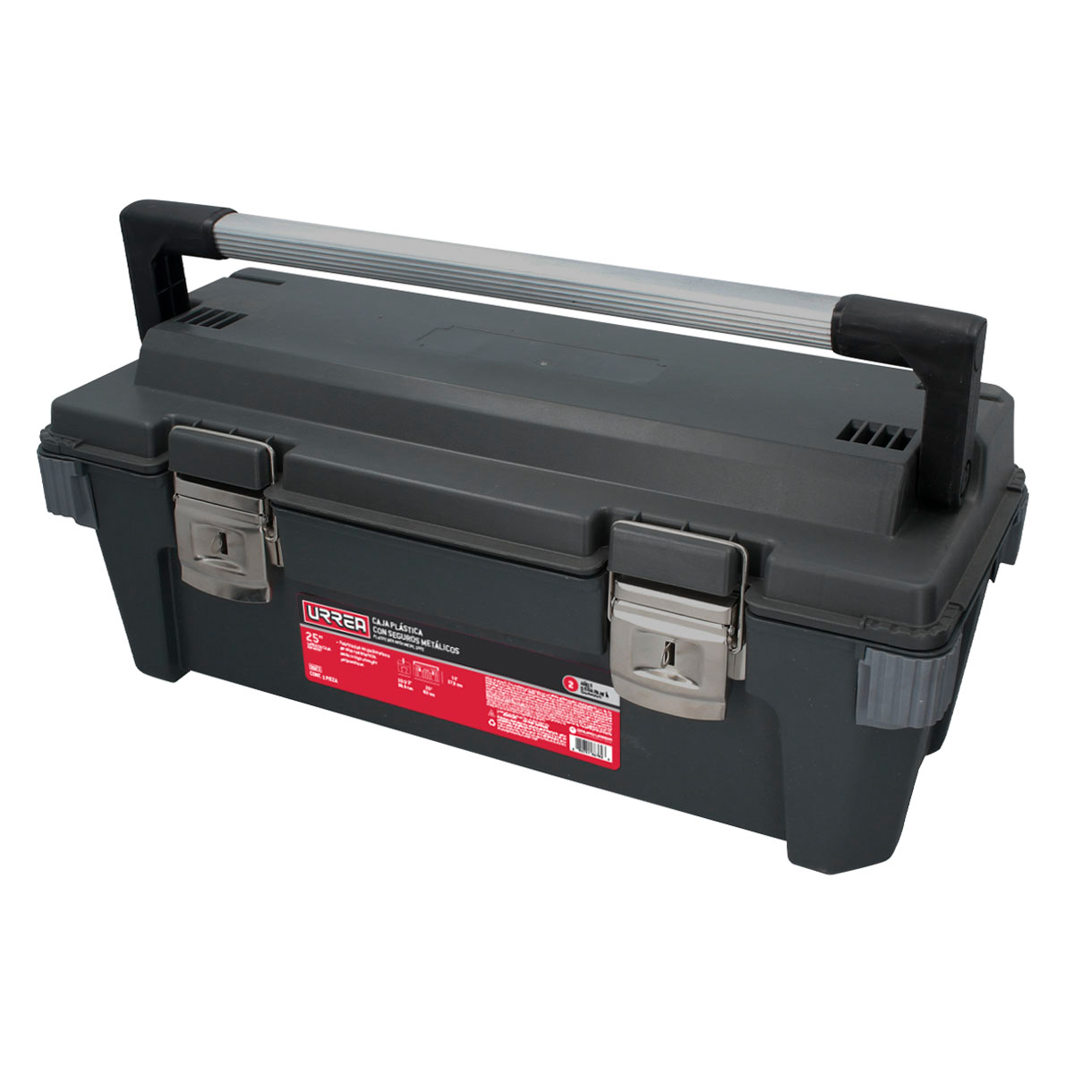 Caja portaherramientas plástica 63.5x27.5x26.5cm Urrea