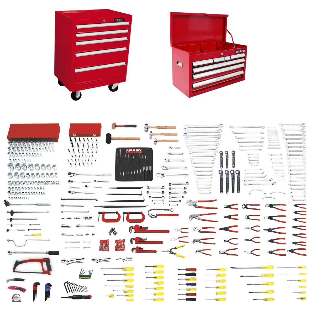 Juego maestro industrial 437 piezas con gabinetes EX27M5 y EX27S6