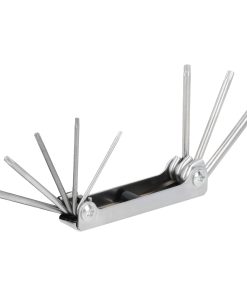 Juego de 8 llaves hexagonales Torx® tipo navaja Surtek