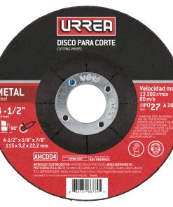 Disco t/27 metal4-1/2x1/8 ingral Urrea