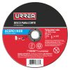 Disco abrasivo de 7 in, 4,000 rpm - 8 500 rpm, tipo: 27 Urrea.