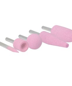 Juego 5 puntas montadas óxido de aluminio rosa tipo A Urrea
