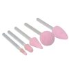 Juego 5 puntas montadas óxido de aluminio rosa tipo B Urrea