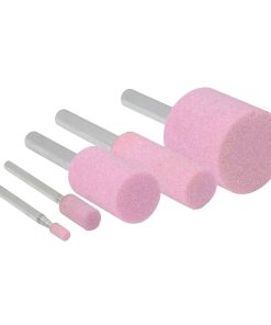 Juego 5 puntas montadas óxido de aluminio rosa tipo W Urrea