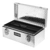 Caja portaherramientas aluminio 24 in charola plástica Urrea