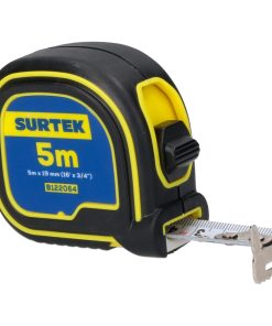 Flexómetro soft grip 5m x 3/4 in Surtek