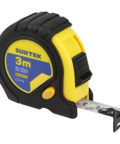 Flexómetro rubber grip 3m x 5/8 in Surtek