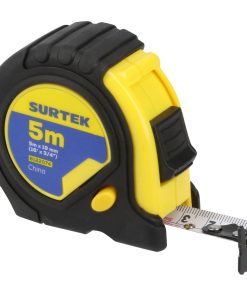 Flexómetro rubber grip 5m x 3/4 in Surtek