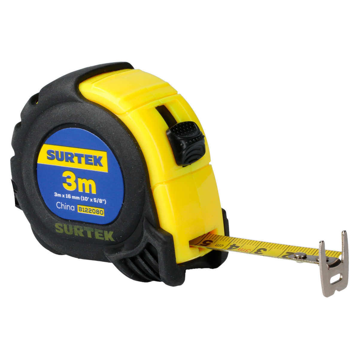 Flexómetro anti-impacto 3m x 5/8 in Surtek