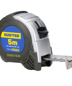 Flexómetro anti-impacto silver 5m x 1 in Surtek