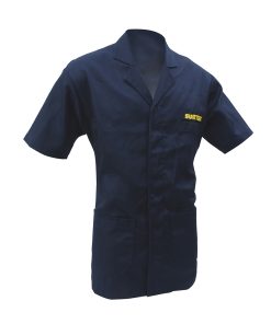 Bata azul talla M Surtek