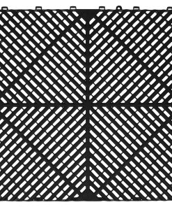 Baldosa central para piso modu lar 40 cm x 40 cm, 25 piezas