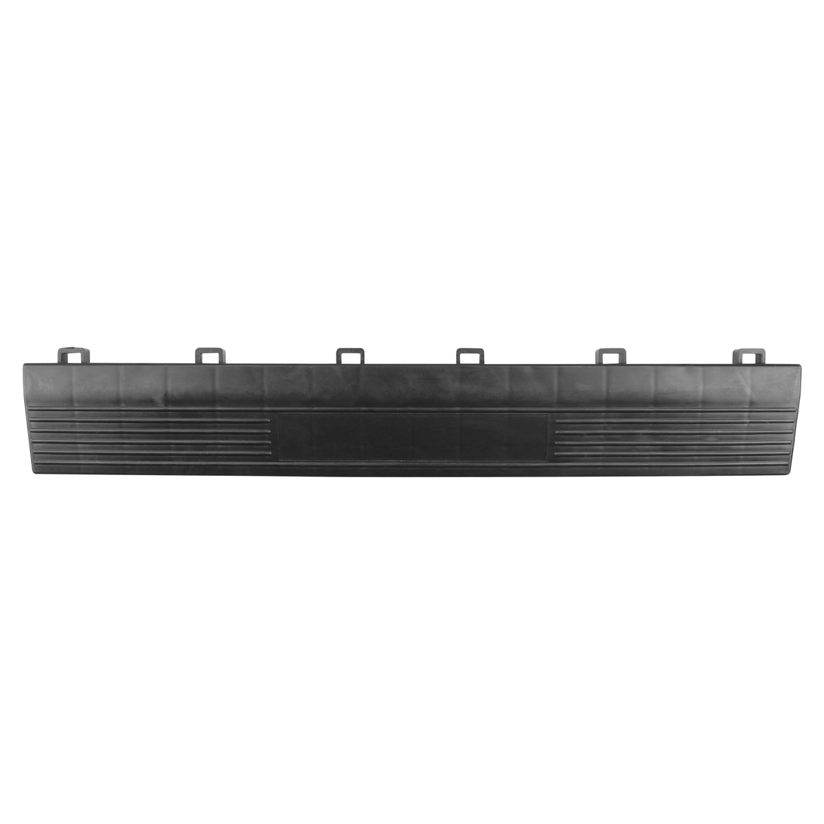 Borde perimetral para piso mod ular 40 cm x 6 cm, 10 piezas