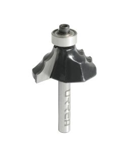 Broca para router 1/4 moldura 1-3/8 in Urrea