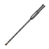 Broca SDS Plus de 1/2 inx10 inx12 in, material de la punta de carburo de tungsteno, máxima energía de impacto 4.2 J y un ángulo de hélice de 125°