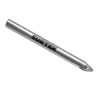 Broca para vidrios y azulejos de acero con cabeza de carburo de tungsteno 3/8 in