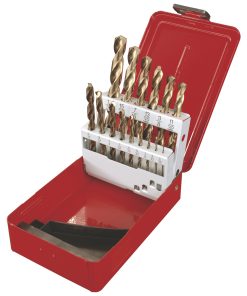 Juego de 15 brocas con cobalto 1/16 in-1/2 in