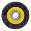 Carda circular ondulada alambr e delgado para esmeril 6 in x 0. 35mm, 20 mm espesor