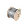 Cable de acero alma de fibra c on grillete 1 in x 450 m constru cción de 6 x 26