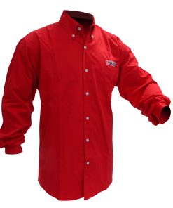 Camisa roja manga larga Urrea talla M Urrea