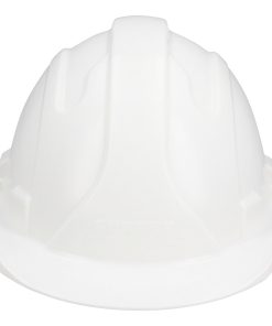Casco de seguridad con ajuste de intervalos de 4 puntos, cla se C, tipo 1, color blanco