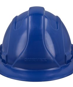 Casco de seguridad con ajuste de intervalos de 4 puntos, cla se C, tipo 1, color azul