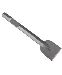 Cincel corta frío para martill os demoledores plano ancho HEX 28 mm x 520 mm