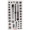 Jgo dados y accesorios 35 pzas 3/8 in módulo laminado Urrea.