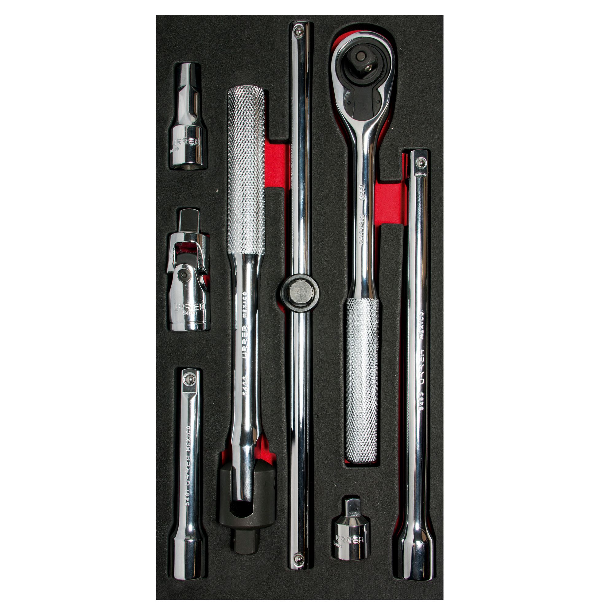 Accesorios 1/2 in 8 pzs Urrea