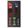 Juego 22 llaves hex L y 24 llaves navaja SAE, MM, TORX Urrea