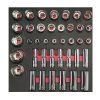 Juego de dados 1/2 in Métricos cortos & largos 39 pzs Urrea