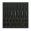 Jgo 30 dados impacto cortos y largos métri cuadro 1/2 in Urrea