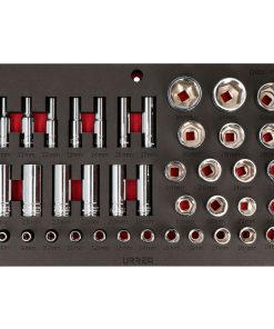 Juego de 39 dados métricos 1/2 in Urrea