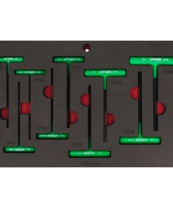 Juego de 9 llaves hexagonales T torx Urrea