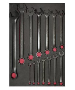Juego 14 llaves combinadas SAE Urrea