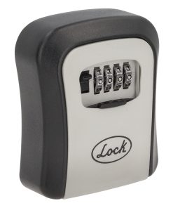 Caja metálica de combinación p ara 5 llaves, para pared