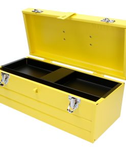 Caja portaherramientas metálica 40x18.2x16.3cm Surtek