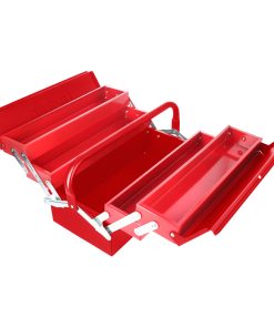 Caja portaherramientas metálica tipo acordeón 16 in 3 capas Urrea