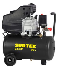 Compresor de aire eléctrico lu bricado 25 Lt 2.5 HP, 120 V