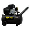 Compresor de aire horizontal con capacidad del tanque de 50 L, presión máxima de trabajo de 115 psi, caudal máximo de 233 L/min, voltaje de 120 V, frecuencia de 60 Hz y potencia de 2.5 HP Surtek