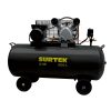 Compresor de aire horizontal con capacidad del tanque de 200 L, presión máxima de trabajo de 115 psi, caudal máximo de 335 L/min, voltaje de 120 V, frecuencia de 60 Hz y potencia de 3 HP Surtek