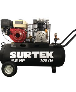 Compresor de aire a gas 100 L 115 PSI 6.5 HP, 3600rpm Surtek