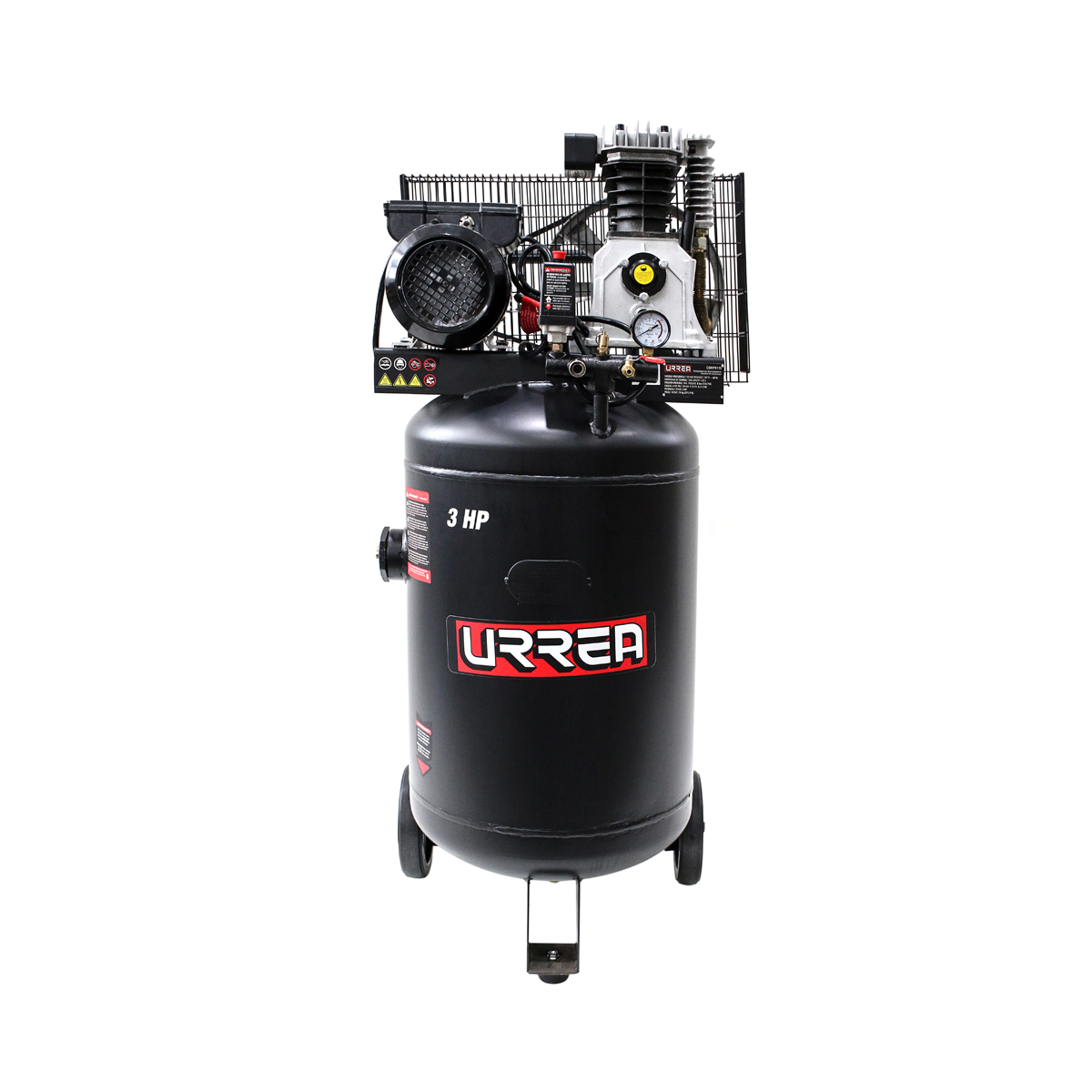 Compresor 3HP 115L vertical Urrea